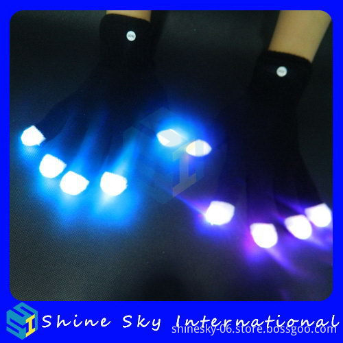 High Quality Most Popular Led Gloves Supply With Led Light